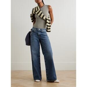 AGOLDE Clara 28 Noise Jeans Low Slung Baggy Wide Leg Organic Cotton